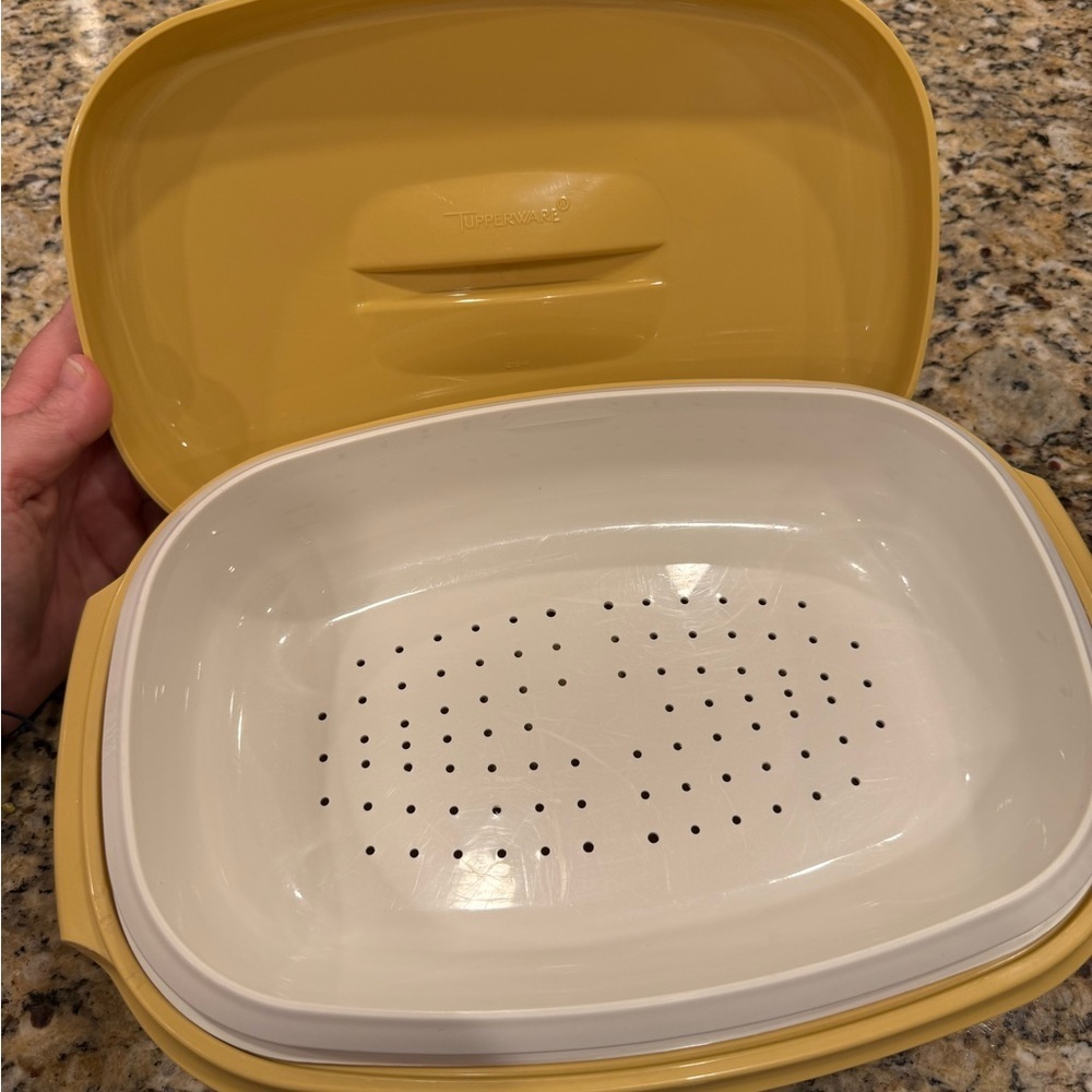 Tupperware Orange and Yellow Cookware Set - Picture 2 of 10